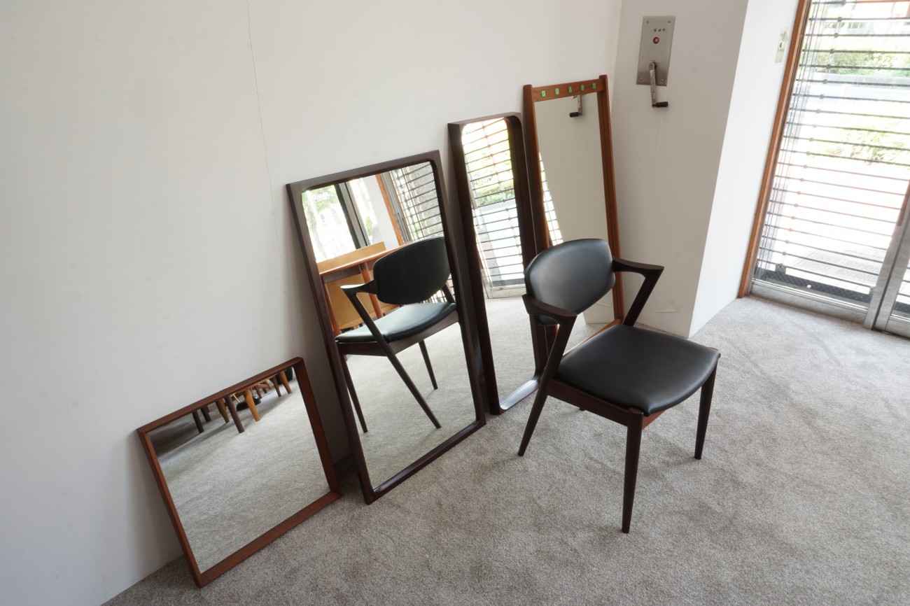 Kai Kristiansen Rosewood Mirror No.166 Aksel Kjersgaard / カイ