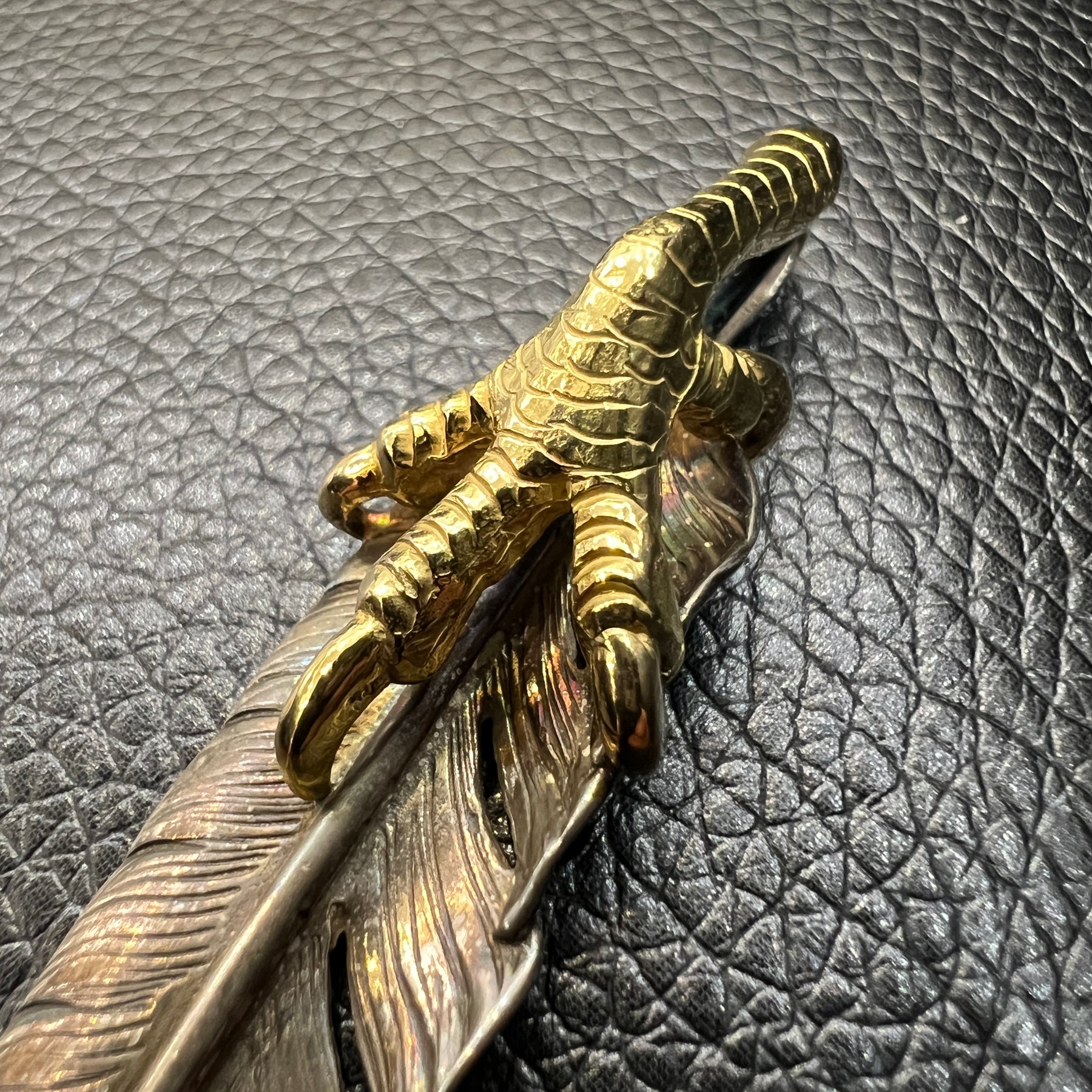 ゴローズ goro's[OLD]金ツメ先金特大フェザー(左)※雰囲気有り – DELTAone