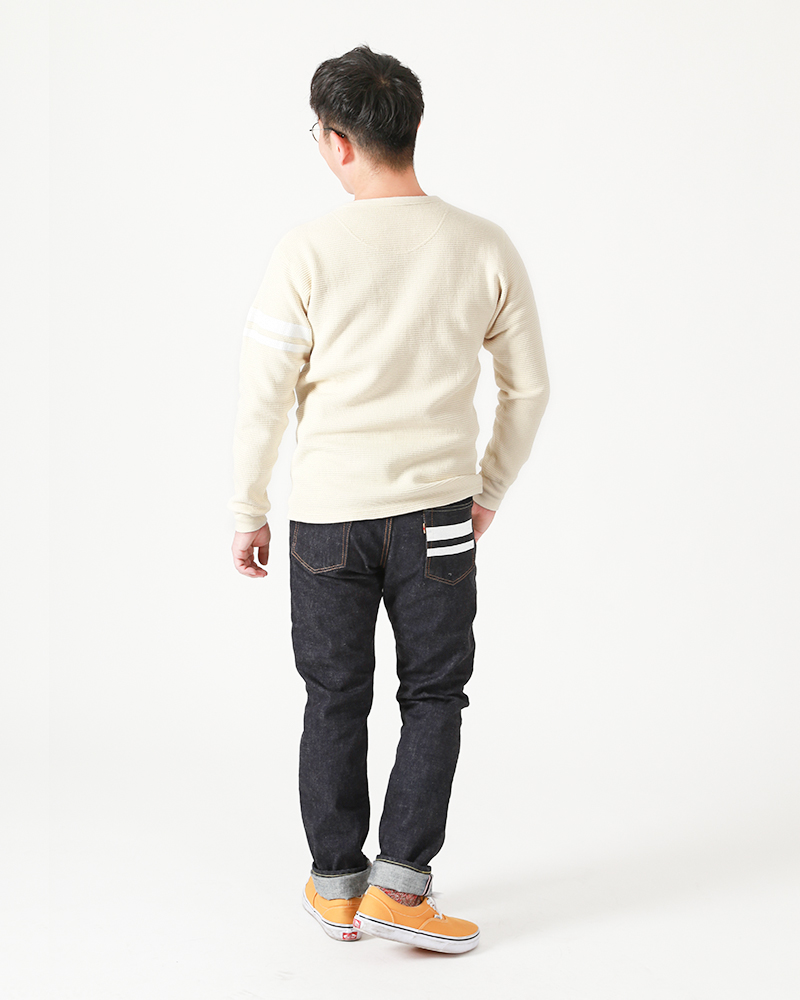 桃太郎ジーンズ THERMAL LONG SLEEVE T-SHIRTS | デニム研究所 by