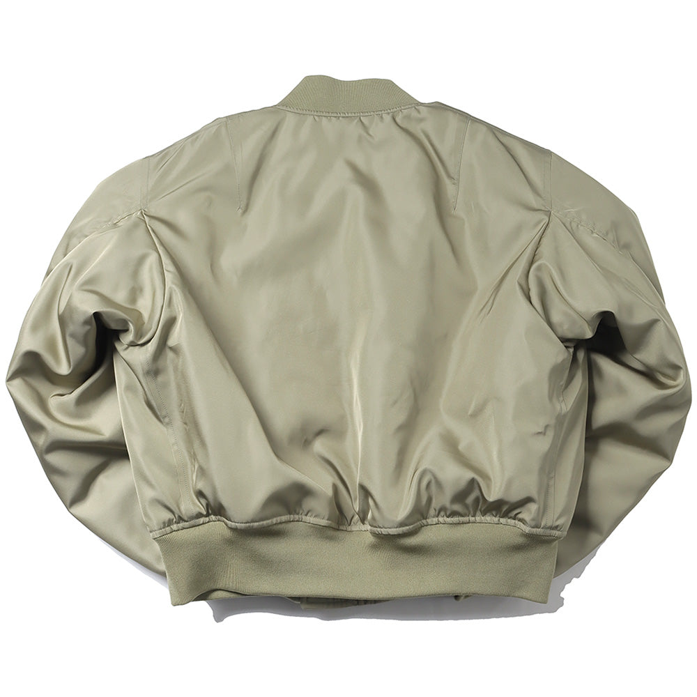 AURALEE) HIGH DENSITY SILK TWILL FLIGHT BLOUSON (A25SB01AS