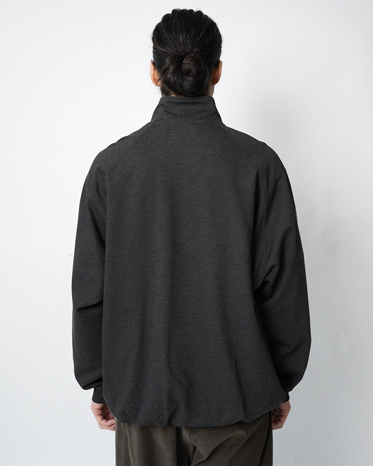 SIDOGRAS Melange Ponte Track Blouson / GREY | Graphpaper (MEN