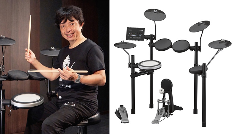 YAMAHA／DTX482K】島村楽器とのコラボから生まれた “ドラムが上手く