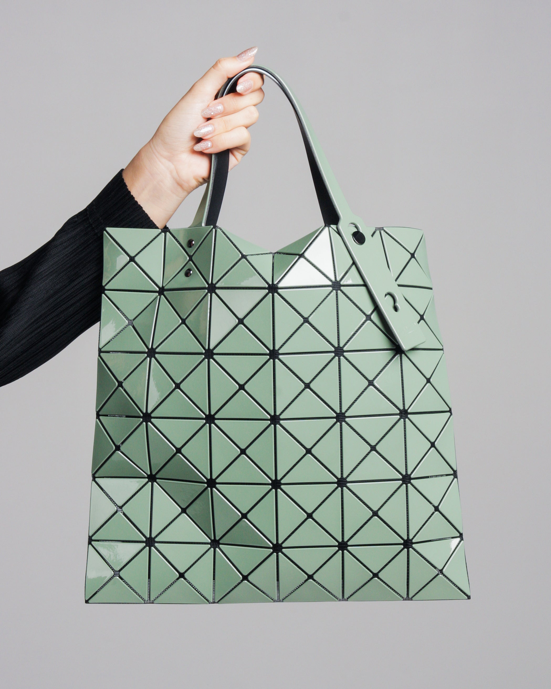 Two Tone Mint Green Lucent Tote – Dilettante