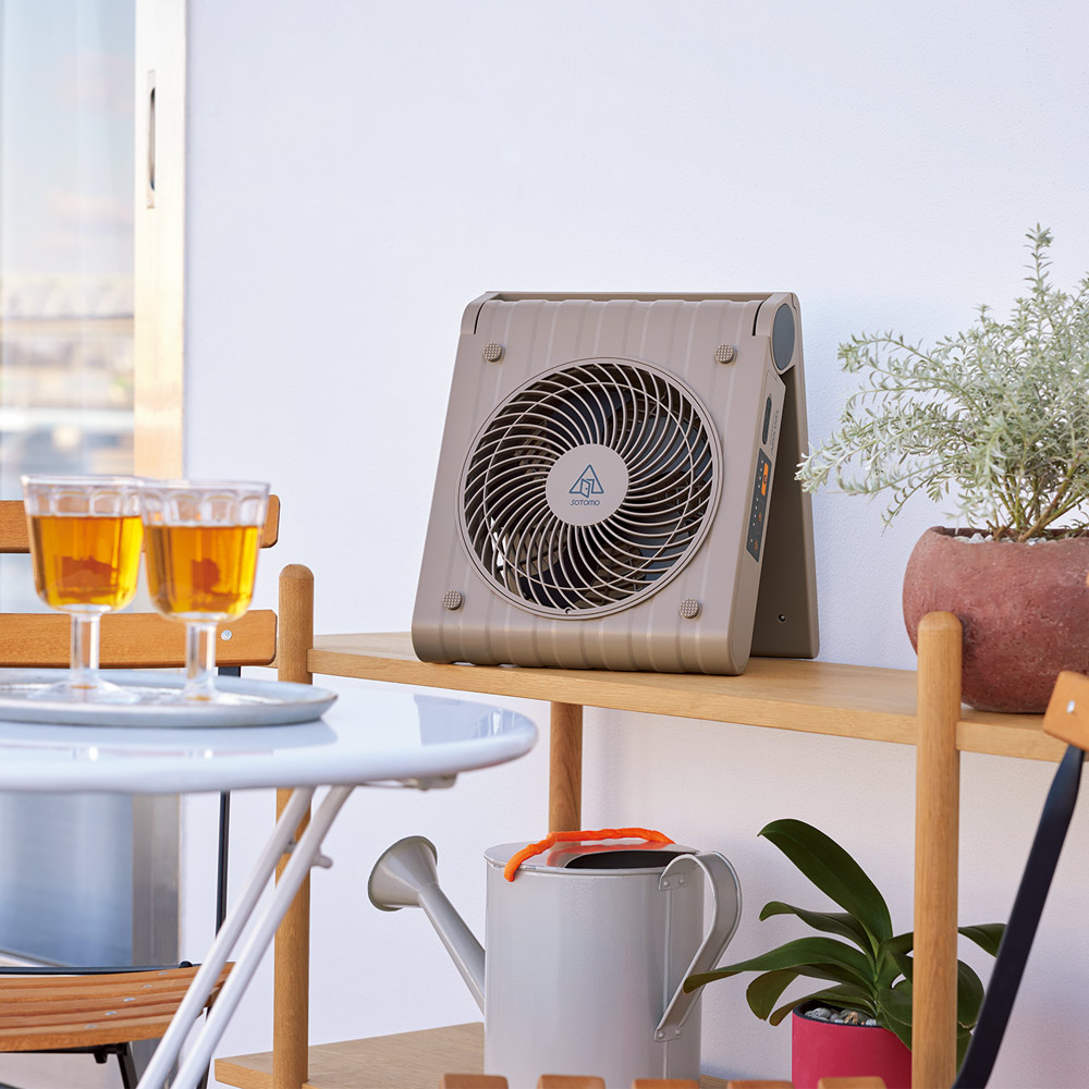 SOTOMO ソーラーパワーファン 通販 - ディノス