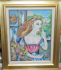 絵画・リトグラフ・インテリア・油絵・販売・絵画購入・パリ風景・東京