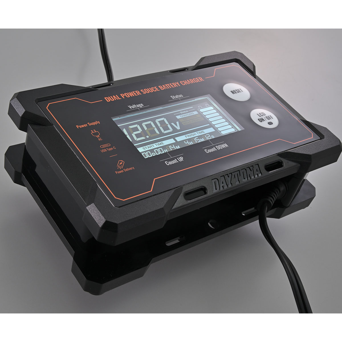 DAYTONA ディスプレイバッテリーチャージャー ポータブル電源対応