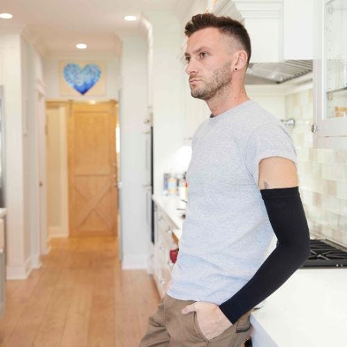 Mojo Compression 20-30 mmHg Opaque Lymphedema Armsleeve