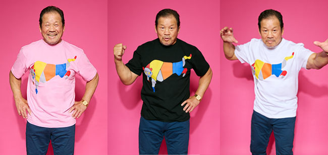 特報】藤波辰爾選手のレコード「マッチョドラゴン」のTシャツが販売決定！