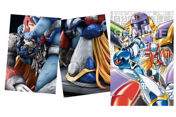 あの伝説のコミック版『ロックマンX』名シーンを完全再現！フィギュア