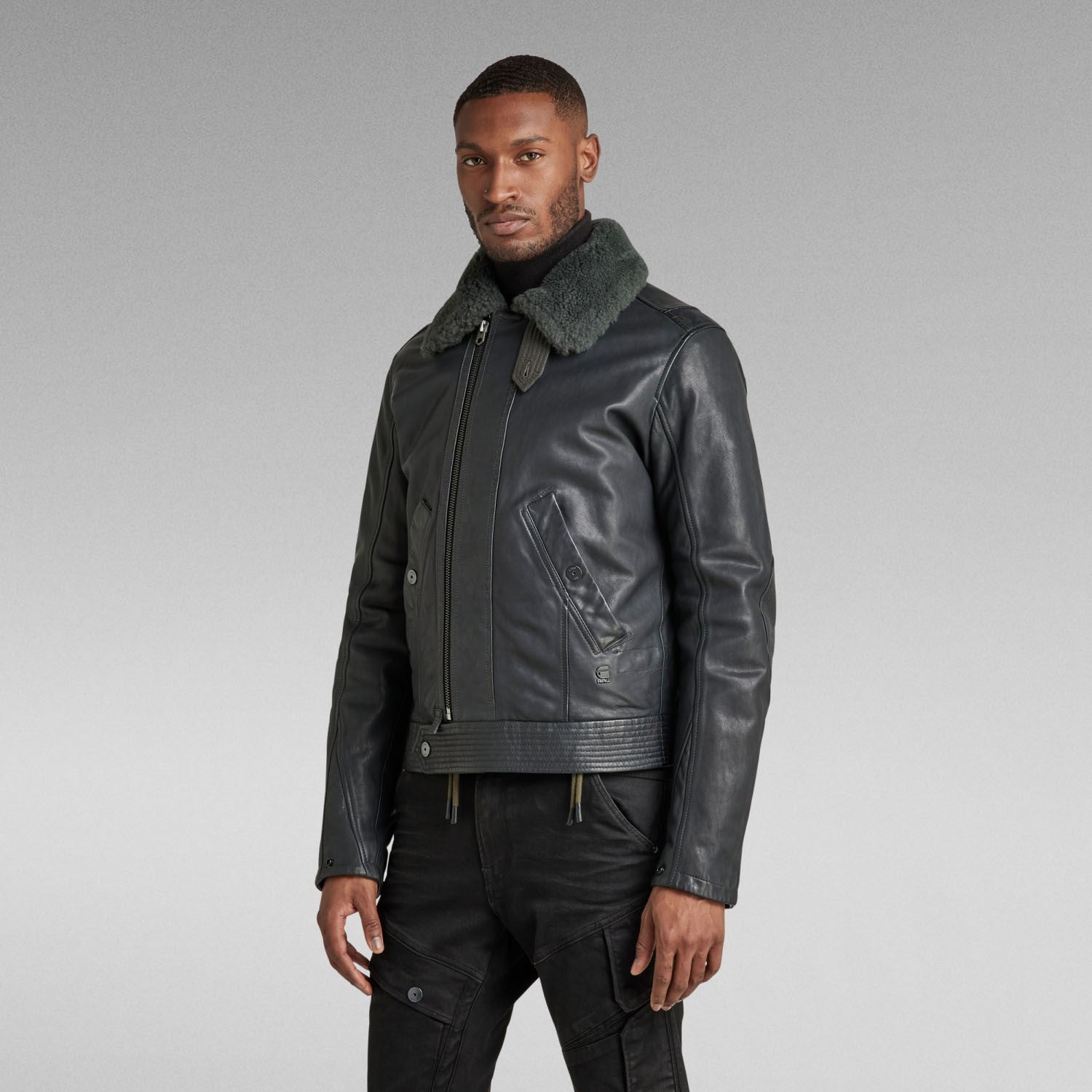 G-Star Raw - Mens Leather Jacket – Dress Code