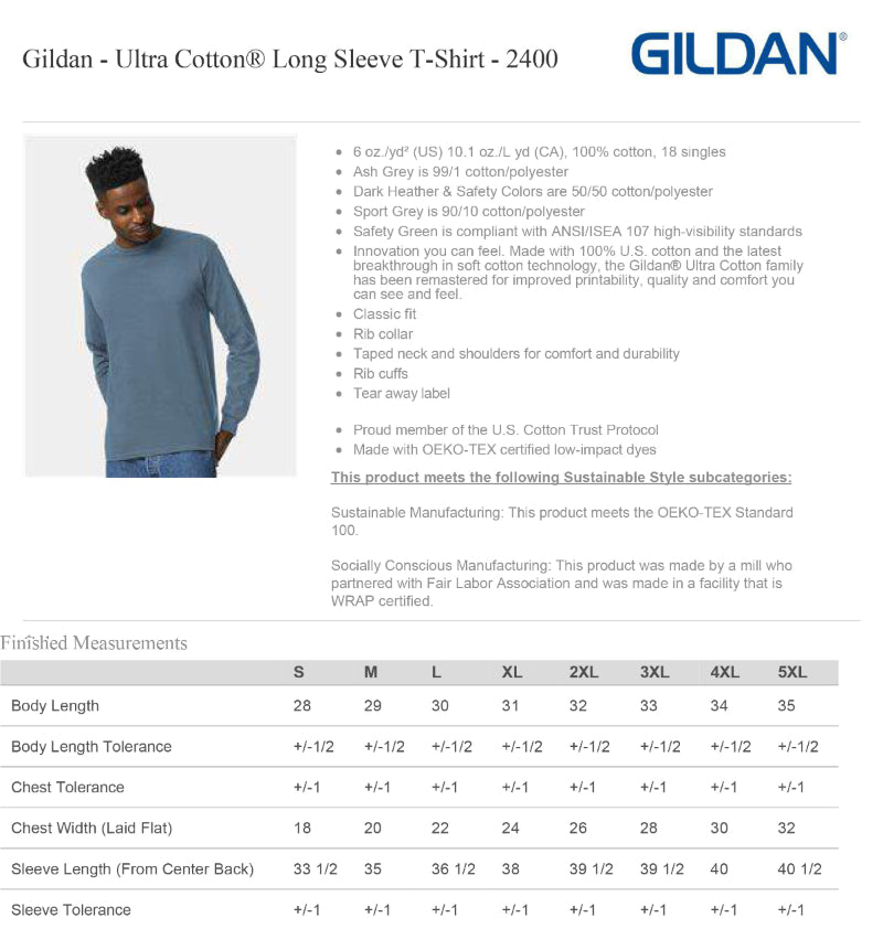 Couple More Days Construction - Safety Green Long Sleeve – Dude Dad