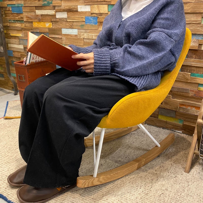 ダルトン ロッキングチェア マスタード色 【公式通販】