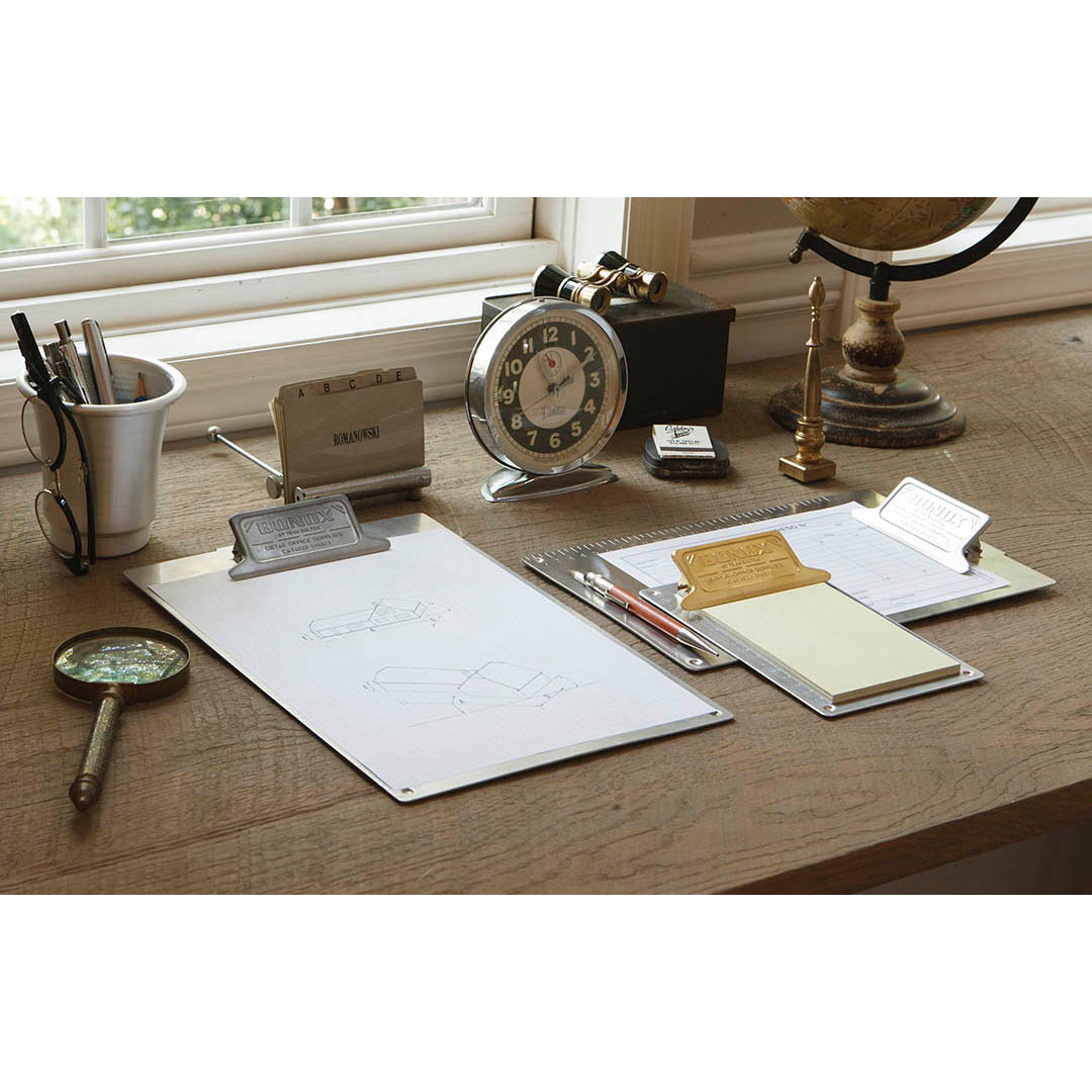 DULTON ONLINE SHOP | METAL CLIP BOARD A6 GALVANIZED(A6 GALVANISED