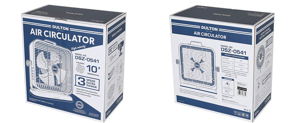 DULTON ONLINE SHOP | AIR CIRCULATOR IVORY/CHROME(IVORY/CHROME): 家具