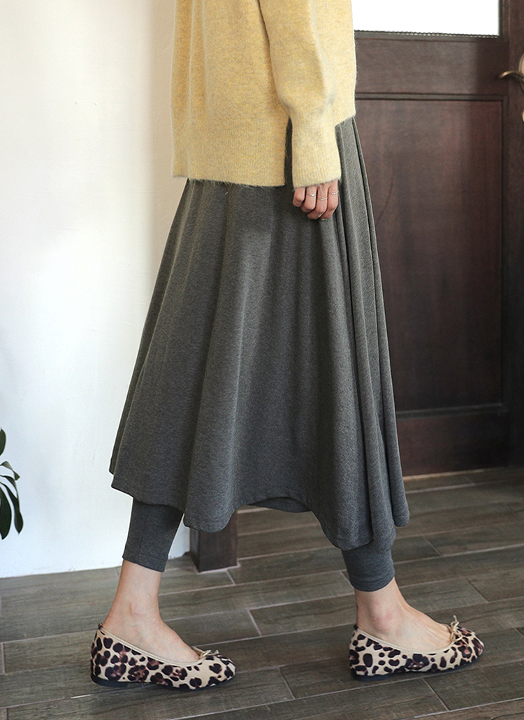 裏起毛ロングスカートレギンス・全2色 | レディースファッション通販