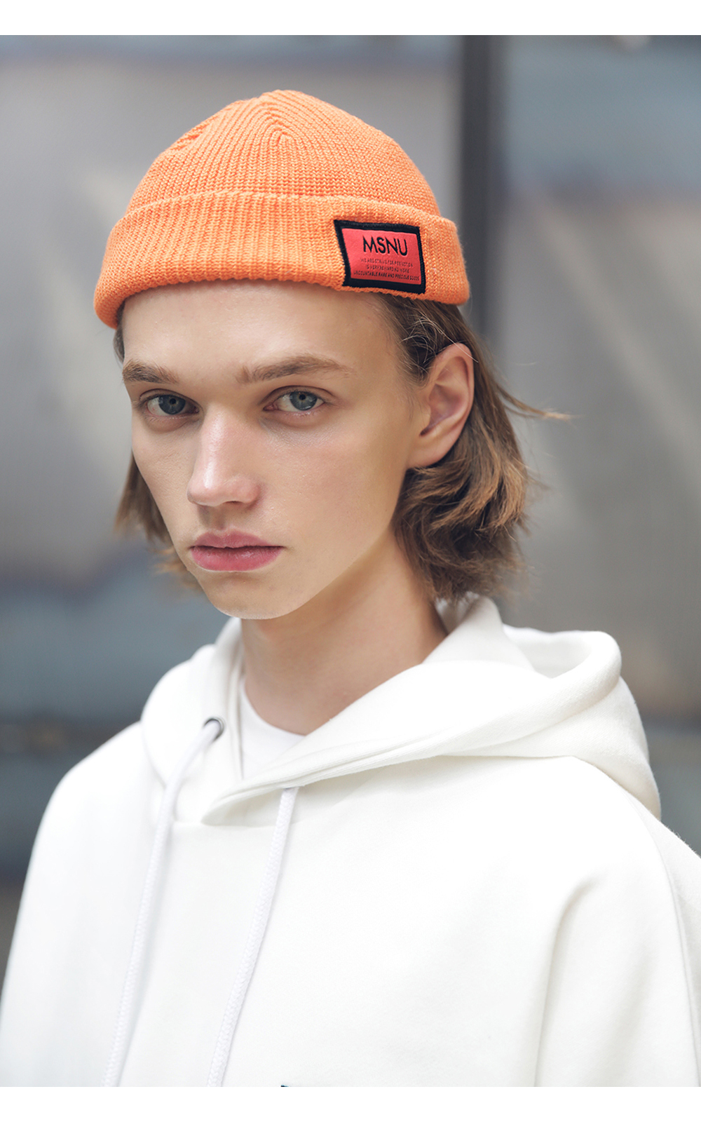 ざしゅう様専用mont-bell ニット帽 オレンジ系 モンベル mont-bell