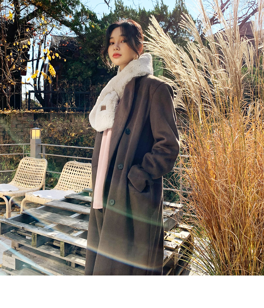 ダブルブレストコート・全2色 | レディースファッション通販 - DHOLIC