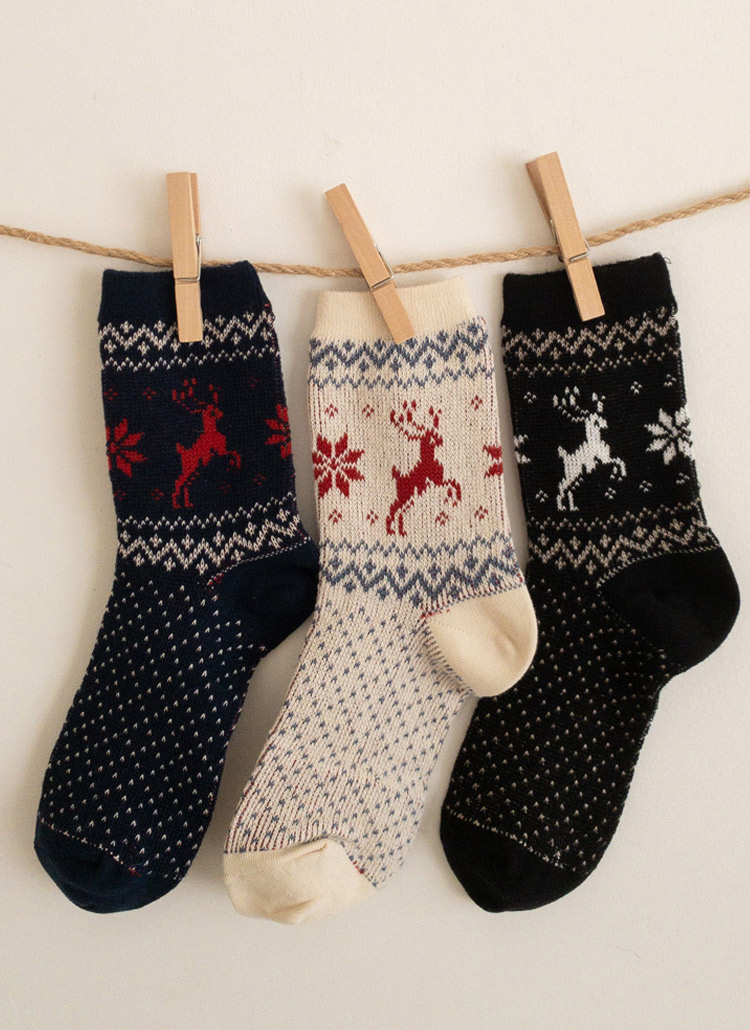 ノルディック柄ソックス | レディースファッション通販 - DHOLIC