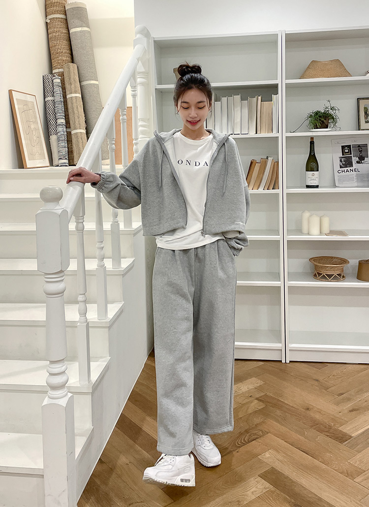 裏起毛スウェットワイドパンツ | レディースファッション通販 - DHOLIC