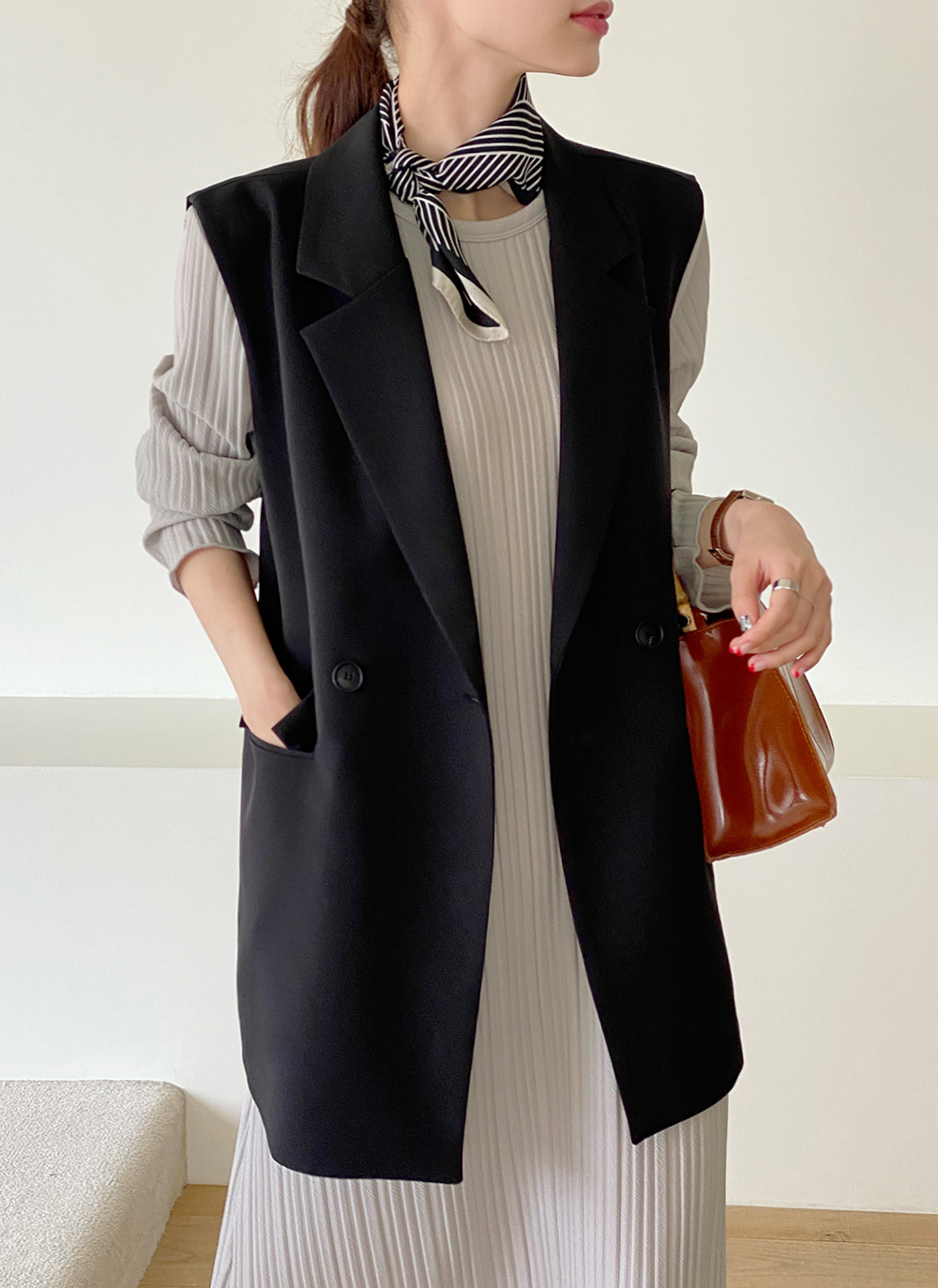 ダブルブレストベスト | レディースファッション通販 - DHOLIC