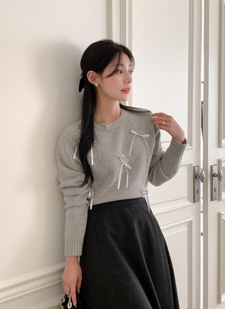 リボンニット | レディースファッション通販 - DHOLIC