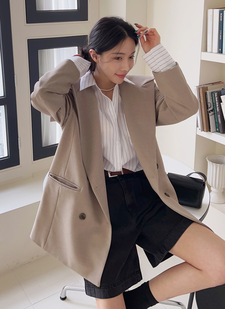 ダブルボタンセーラーカラージャケット | レディースファッション通販