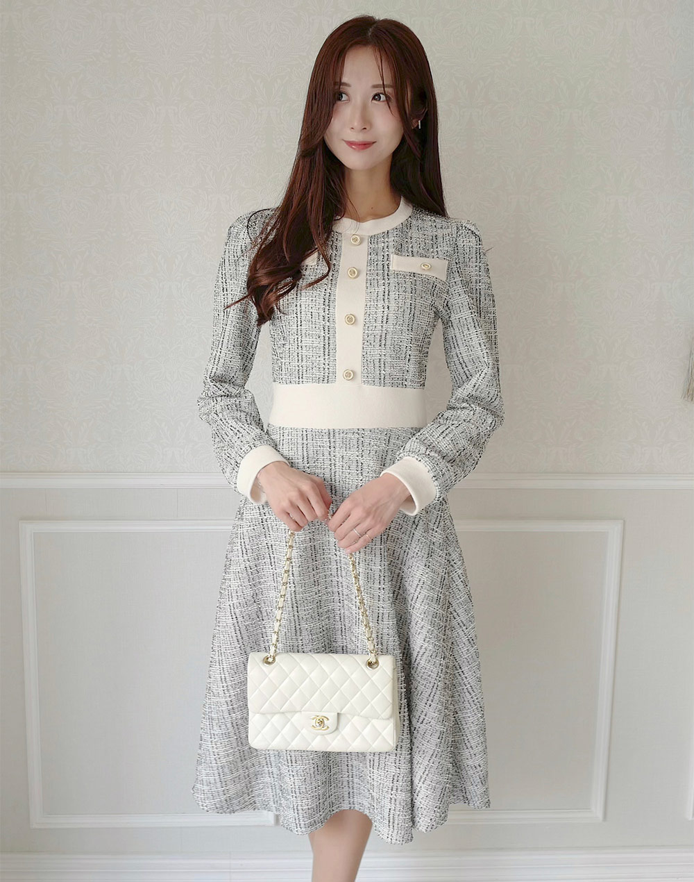 ツイードワンピース | レディースファッション通販 - DHOLIC