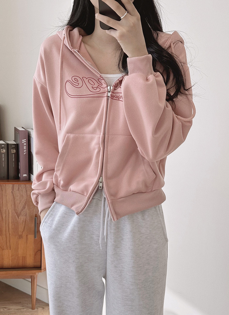 Y2Kムードロゴジップパーカー | レディースファッション通販 - DHOLIC