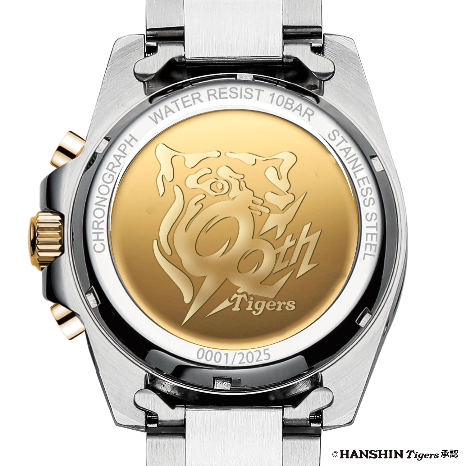 阪神タイガース承認 阪神タイガース球団創設90周年 電波ソーラークロノ