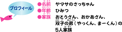 さっちゃんのプロフィール