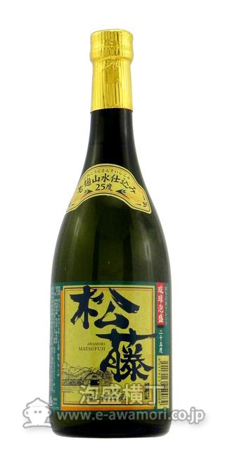 松藤古酒ブレンド 老麹仕込み 25度720ml/崎山酒造廠：泡盛・古酒の