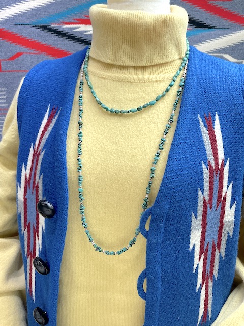 ナバホ 04-0160 ヴァレリー・ジョンソン作 チャイニーズターコイズ