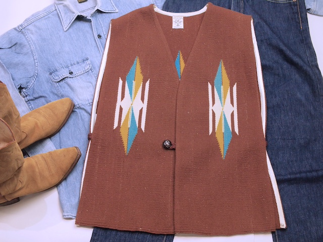 1950年代後半製ビンテージ】ORTEGA's（オルテガ） 83SV-3803 手織り