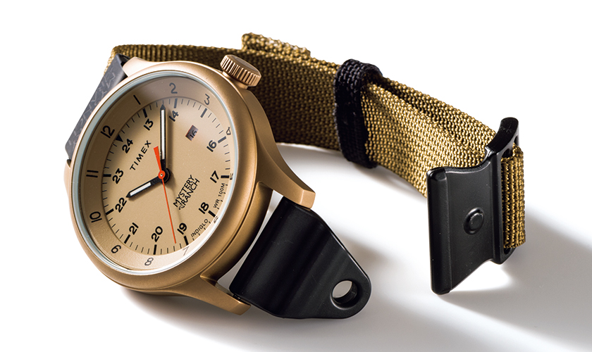 即完売コラボ第2弾！ ミステリーランチ×タイメックスのコラボ時計に