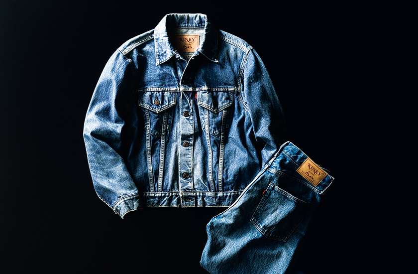 ヒステリックグラマーのデニムセットアップのモノ力＆着回し力｜雑誌