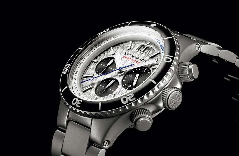 スピニカーから登場！ クォーツだけど雰囲気は超本格派な腕時計｜雑誌