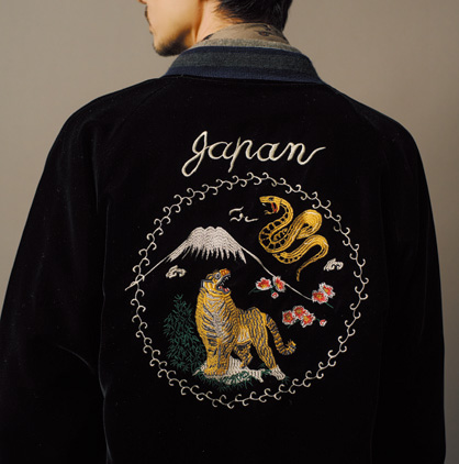 BLUE BLUE JAPAN】ベルベットスカジャンを大人に見せるコーデとは