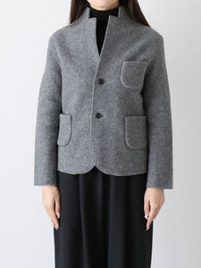 R&D.M.Co- ウールフェルトニットジャケット [7110] – CREER