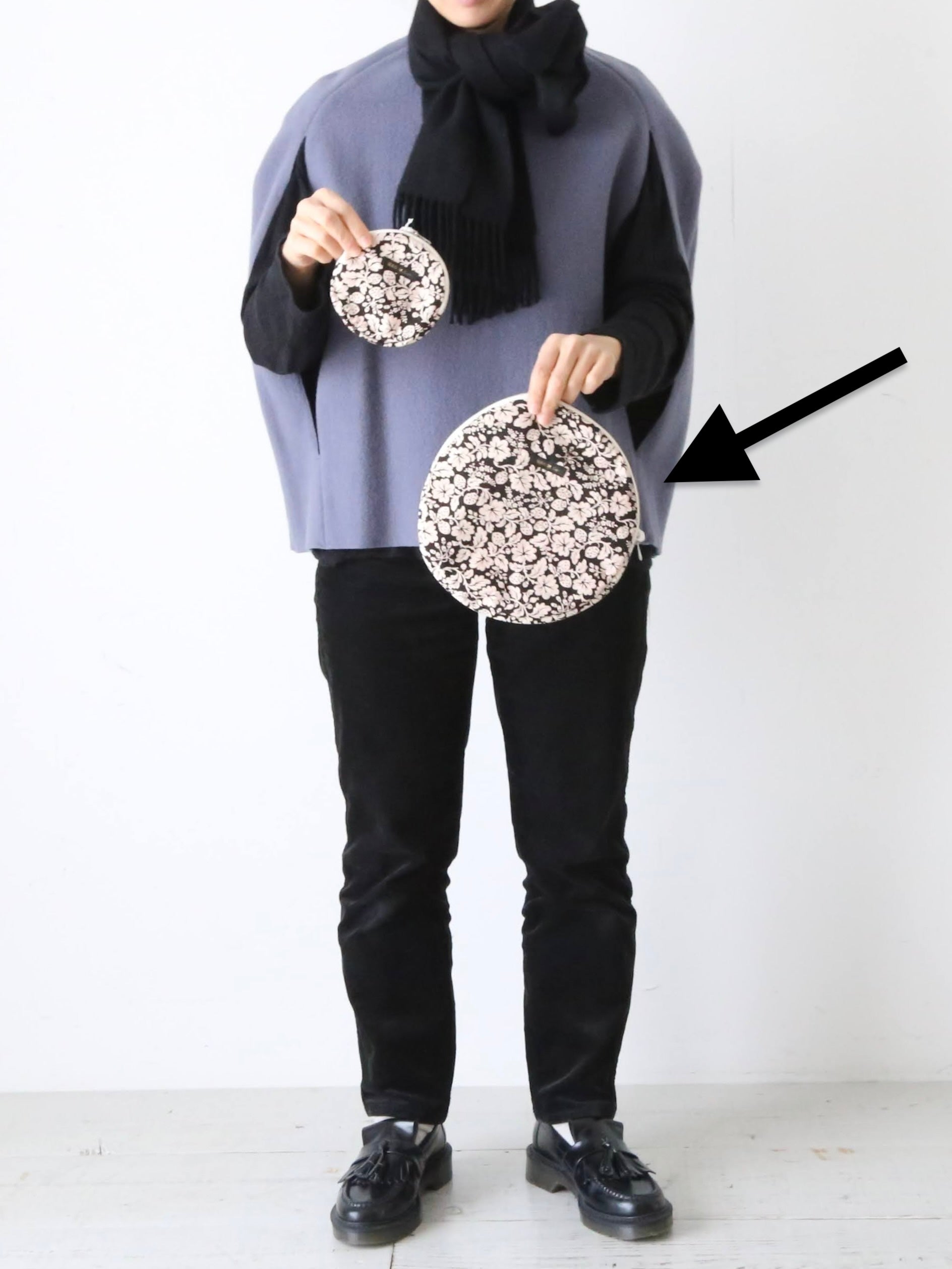 R&D.M.Co- ワイルドベリーサークルポーチ(L) [7781] – CREER