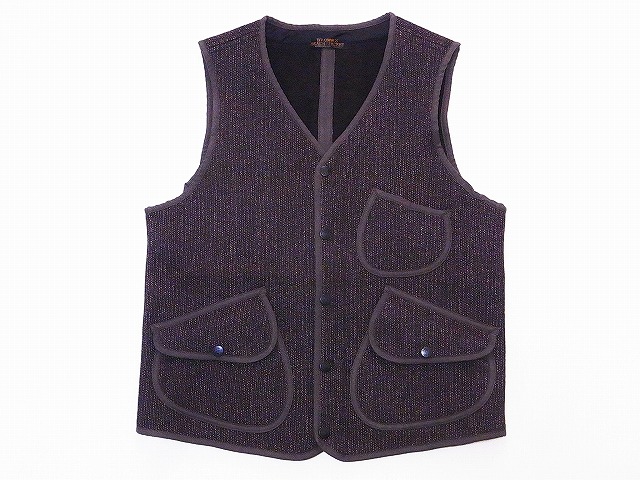 FULLCOUNT[フルカウント] ブラウンズビーチ グレーロックベスト BBJ8