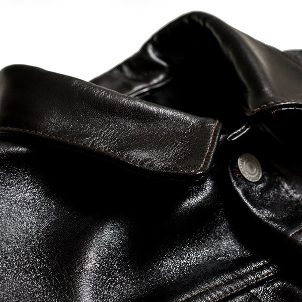 DOUBLE HELIX[ダブルヘリックス] レザージャケット 1806 Gold Digger