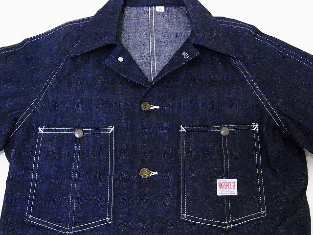 WAREHOUSE[ウエアハウス] カバーオール 2113 ショート デニム