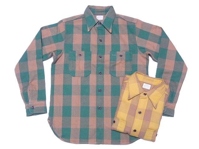 WAREHOUSE[ウエアハウス] ネルシャツ A柄 3104 フランネルシャツ