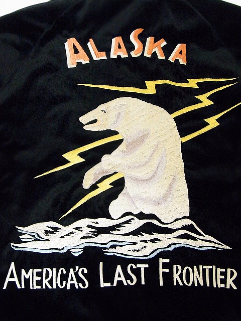 TAILOR TOYO[テーラー東洋] スカジャン TT13609 別珍 POLAR BEAR×EAGLE