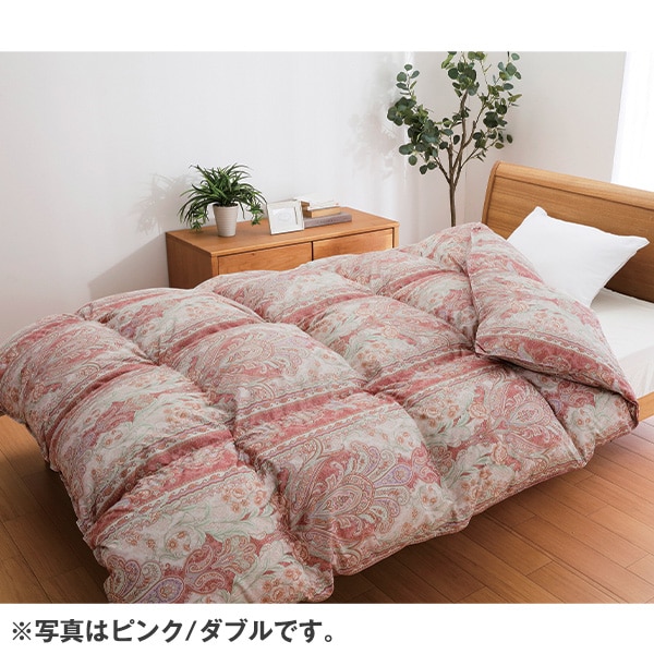 エコダウン使用】寒冷地仕様羽毛布団シングル150×210 ホテル仕様P