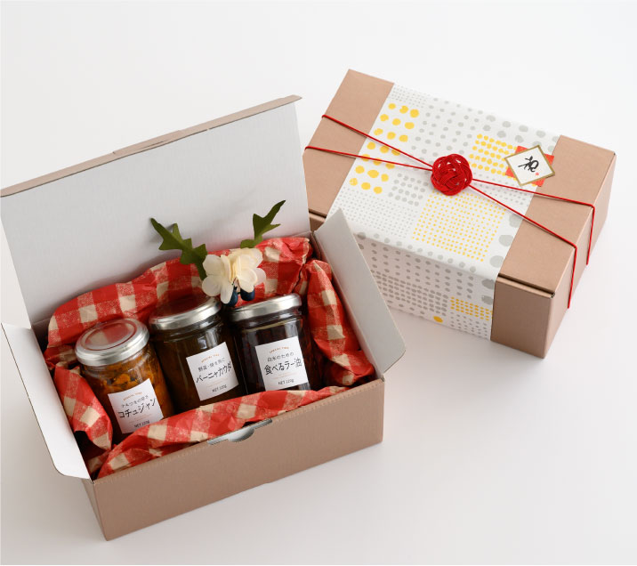 食品ギフトに！瓶もの詰め合わせギフト資材｜ギフト、ラッピング用品