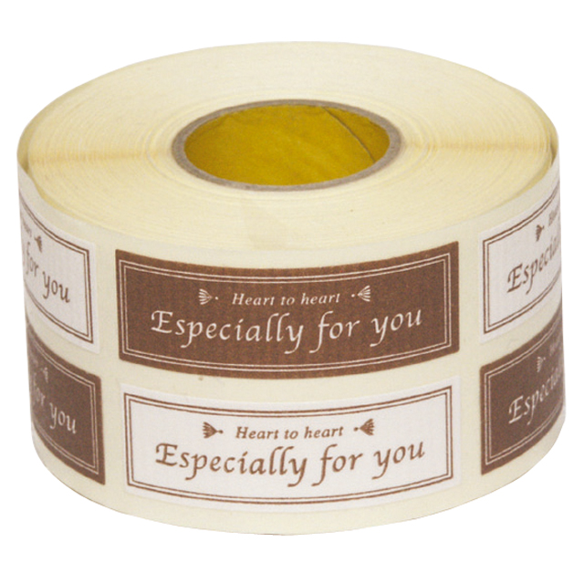 Especiallyforyouクラフトロールシール-2(W45×H15 ミックス): ギフト