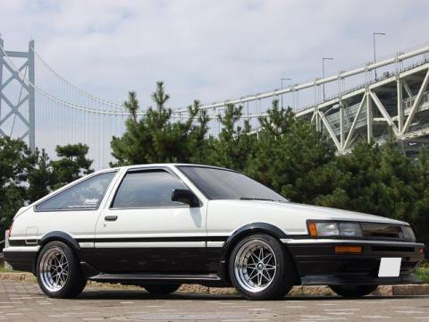 AE86用純正タイプFRPサイドステップ/Genuine type FRP side