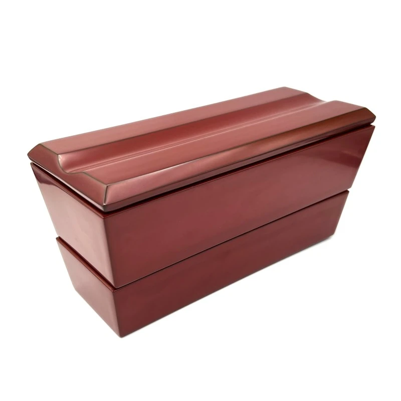 送料無料】輪島塗 入れ子弁当箱 朱 - お買い物｜日本最大級の箸の通販