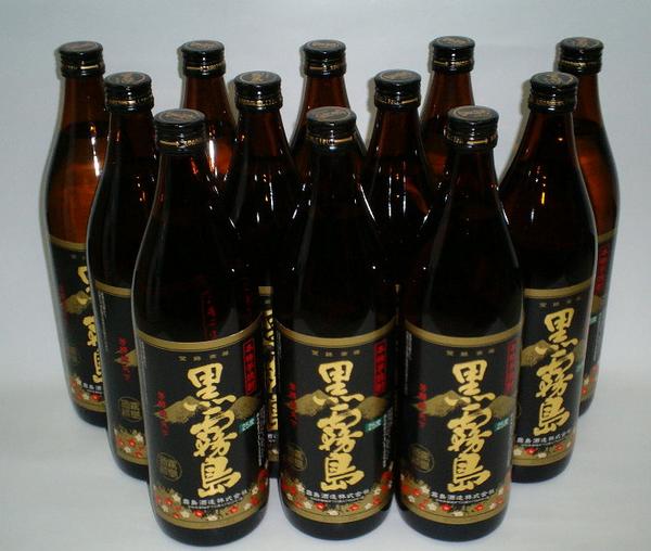 黒霧島 25°900ml 12本1箱【品薄入手困難】送料全国無料発送 有限会社